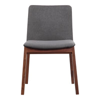 Deco Dining Chair Dark Grey - Set Of Two