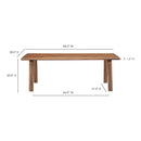 Malibu Dining Table Walnut