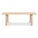 Malibu Dining Table White Oak