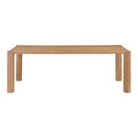 Post Small Dining Table Natural Oak