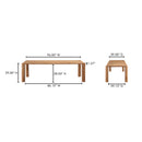 Post Large Table Large Natural Oak