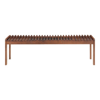 Rohe Bench Walnut Brown