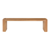 Post Small Dining Bench Natural