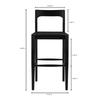 Owing Barstool Black