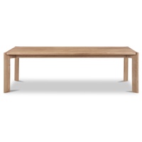 Daifuku Large Dining Table Brushed Natural Oak