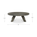 Alden Coffee Table Cool Brown