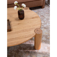 Jack Coffee Table Brushed Natural Oak