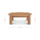 Jack Coffee Table Brushed Natural Oak