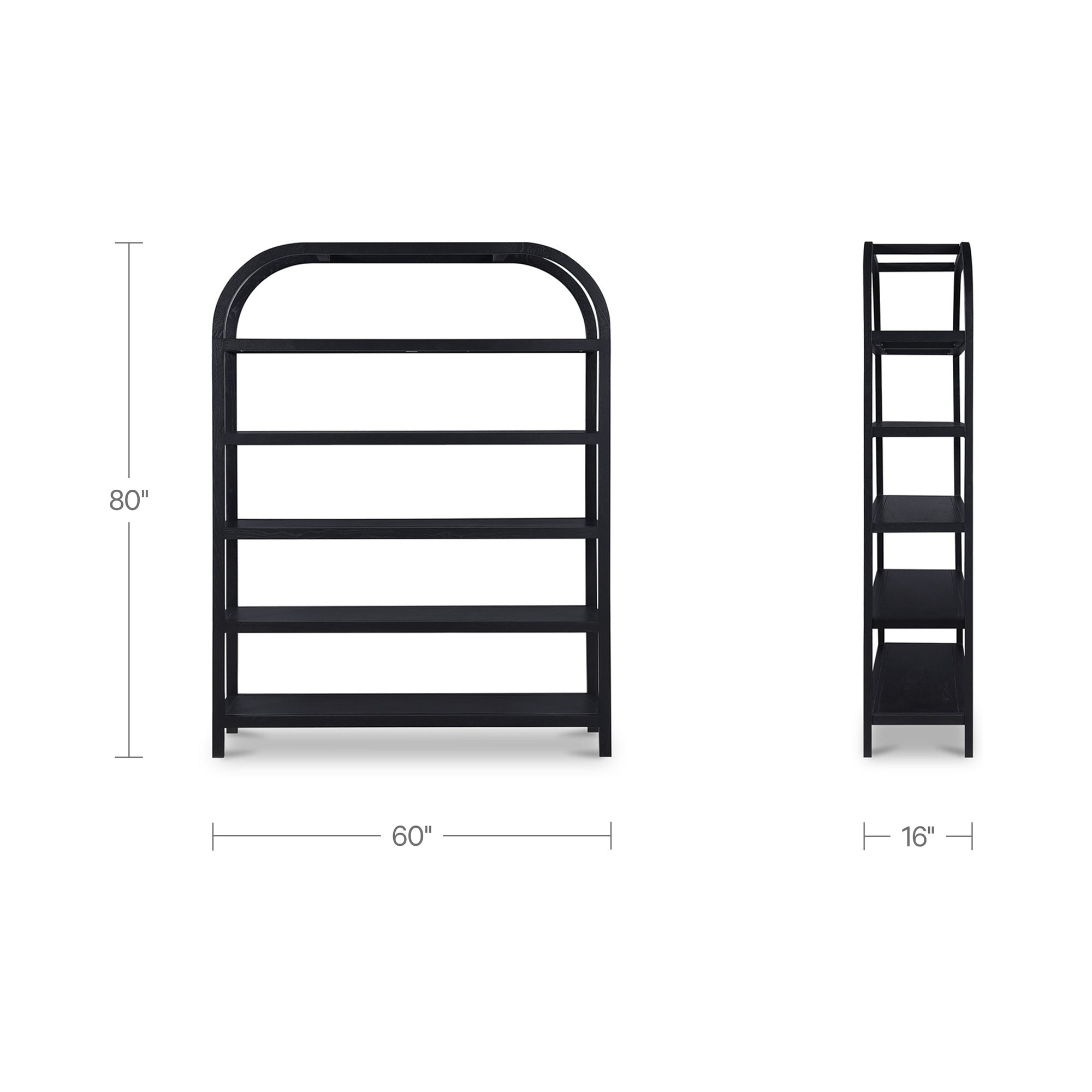 Eero Bookcase Large Black