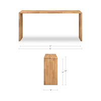Carrie Counter Table Natural