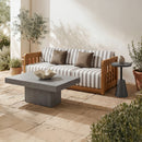 Foundation Outdoor Accent Table Dark Grey