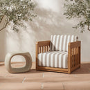 Albers Outdoor Stool Cream