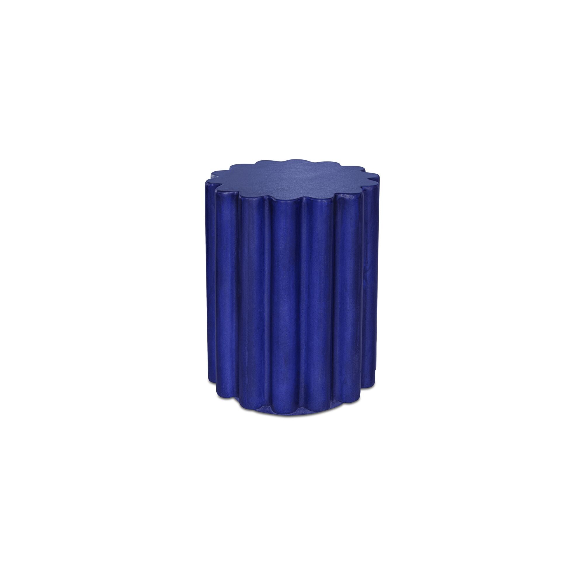 Taffy Accent Table Navy Blue