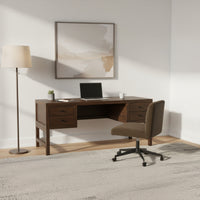 Windsor Desk Dark Brown