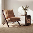 Carrie Side Table Dark Brown