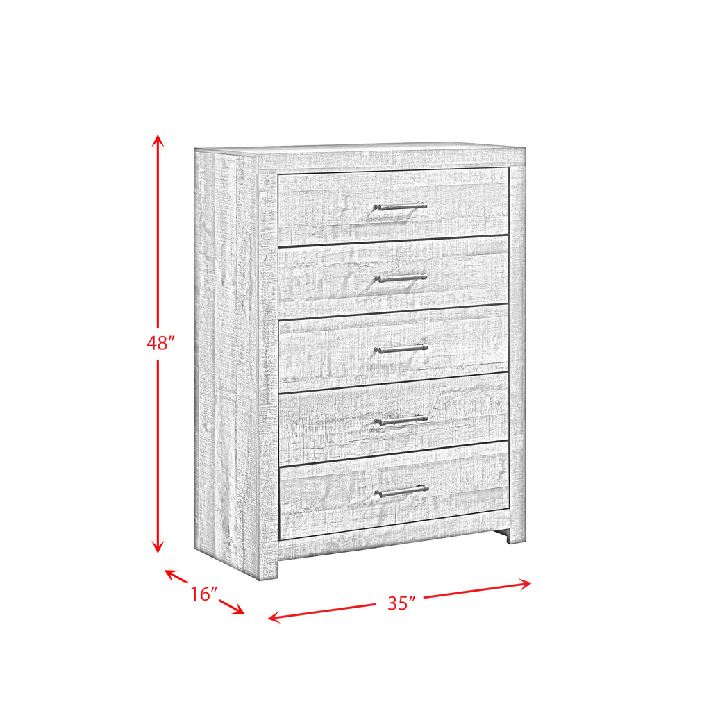 Bailey-Full-Bookcase-Panel-3PC-Bedroom-Set-with-Bluetooth