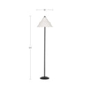 Corrina Floor  Lamp White