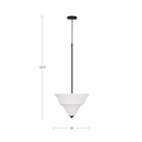 Corrina Pendant Lamp Small White