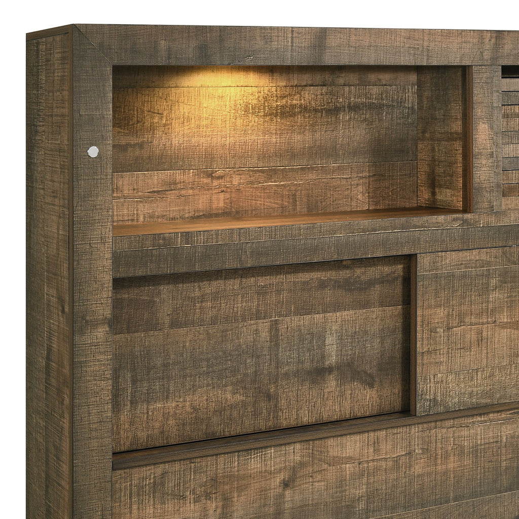 Bailey-Full-Bookcase-Panel-4PC-Bedroom-Set-with-Bluetooth