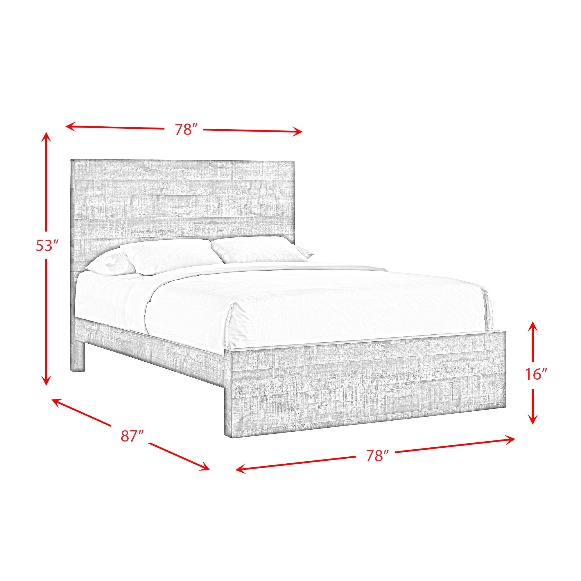 Bailey King Panel 4-piece Bedroom Set