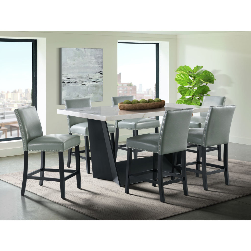 Beckley-Dining/Counter-Marble-Table-Top-White