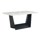 Beckley-5PC-Counter-Height-Dining-Set-in-White---Table-&-Four-Meridian-Counter-Grey-Chairs