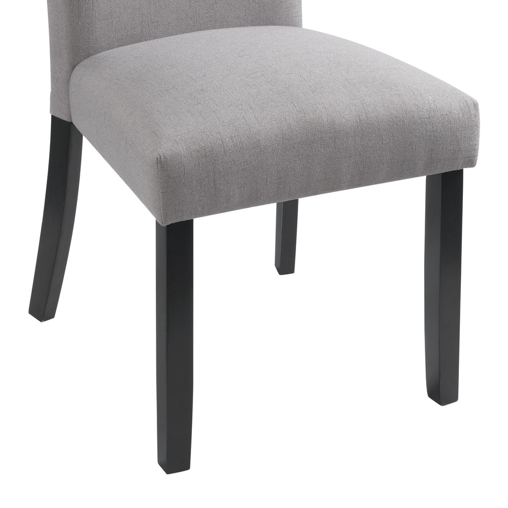 Beckley-Side-Chair-W/Dark-Grey-Linen-No-Nailhead-(2-Per-Pack)