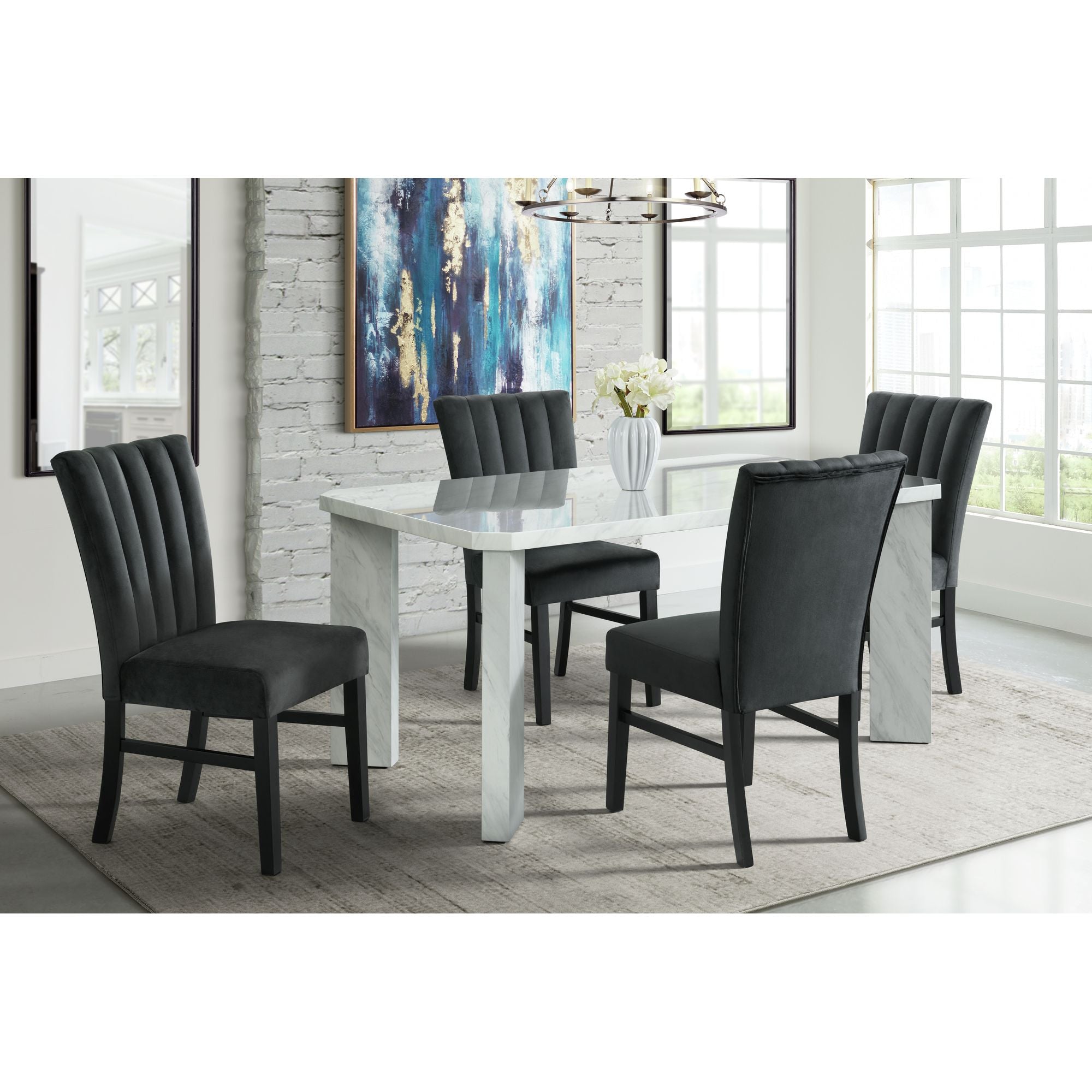 Bellini-Rectangle-Dining-Table-Complete-in-White