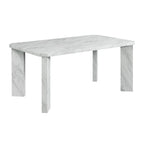Bellini-5PC-Dining-Set-in-White-Rectangle-Table-&-Four-Navy-Blue-Velvet-Chairs