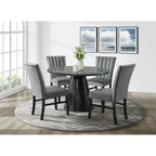 Bellini-Round-Dining-Table-Complete-in-Grey