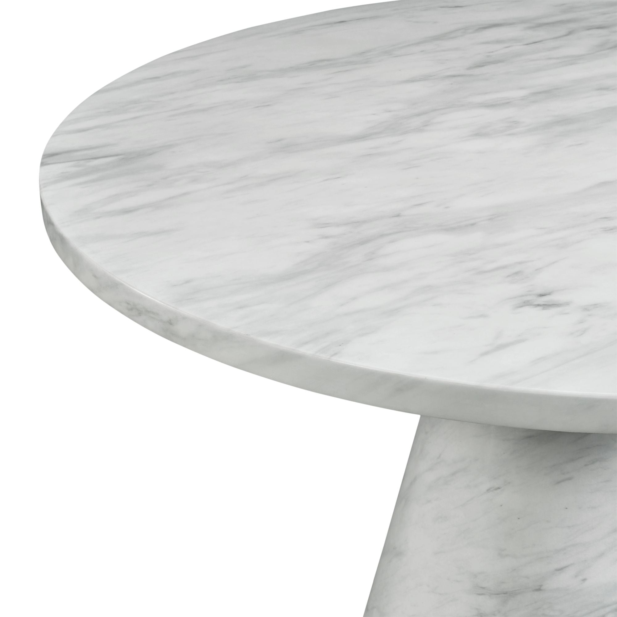 Bellini-5PC-Dining-Set-in-White-Round-Table-&-Four-Pink-Velvet-Chairs