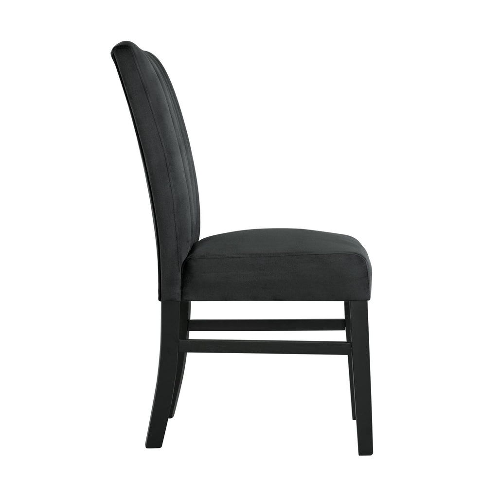 Bellini-Side-Chair-in-Black-Velvet-(2-Per-Pack