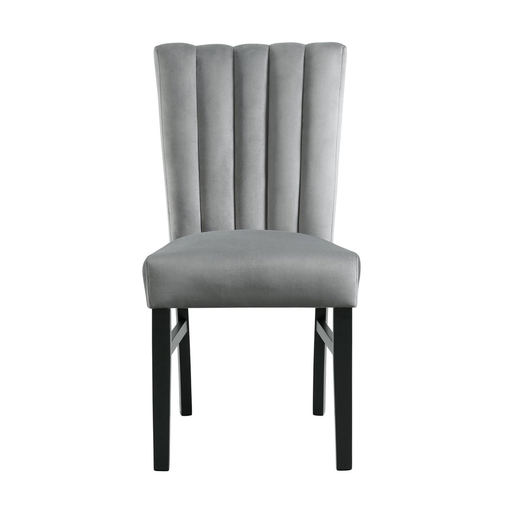 Bellini-Side-Chair-in-Grey-Velvet-(2-Per-Pack)