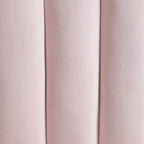 Bellini-5PC-Dining-Set-in-Grey-Round-Table-&-Four-Pink-Velvet-Chairs
