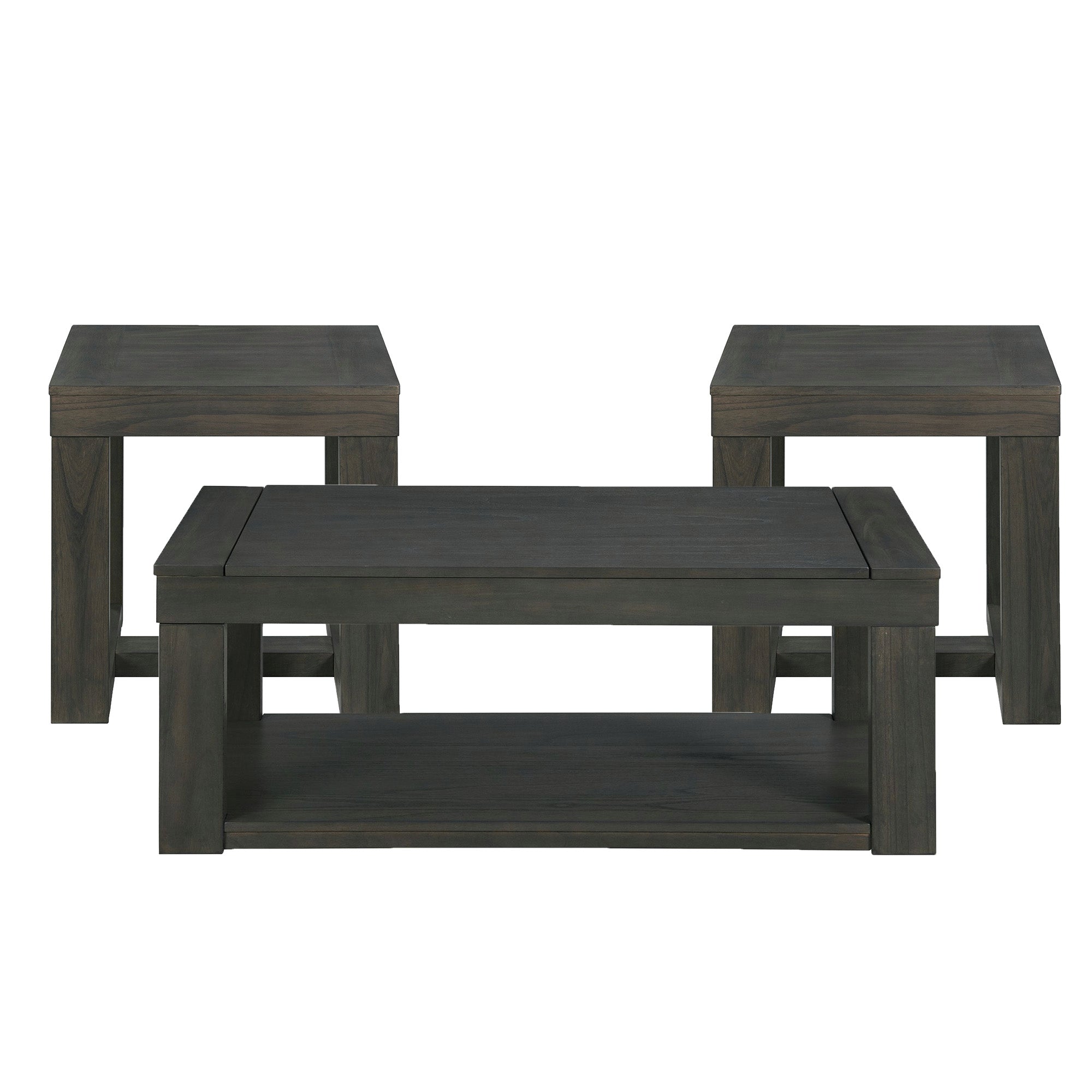 Benton-Occasional-Three-Table-Set-W/Lift-Top-Coffee-Dark-finish