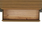 Breckenridge-5-Drawer-Chest-in-Oak-&-Black