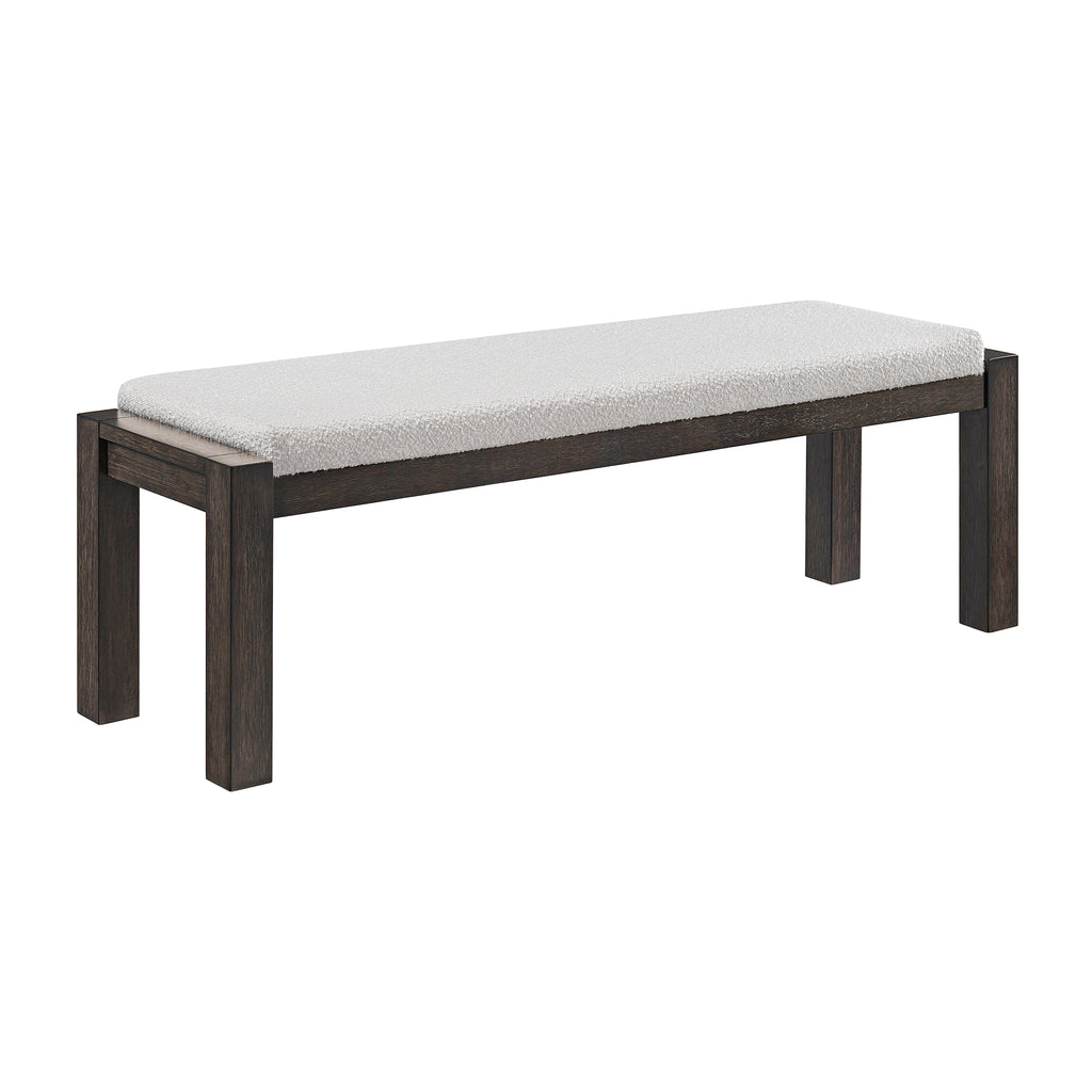 Breckenridge-Dining-Bench-with-White-Cotton-and-Wood-Ends-in-Black