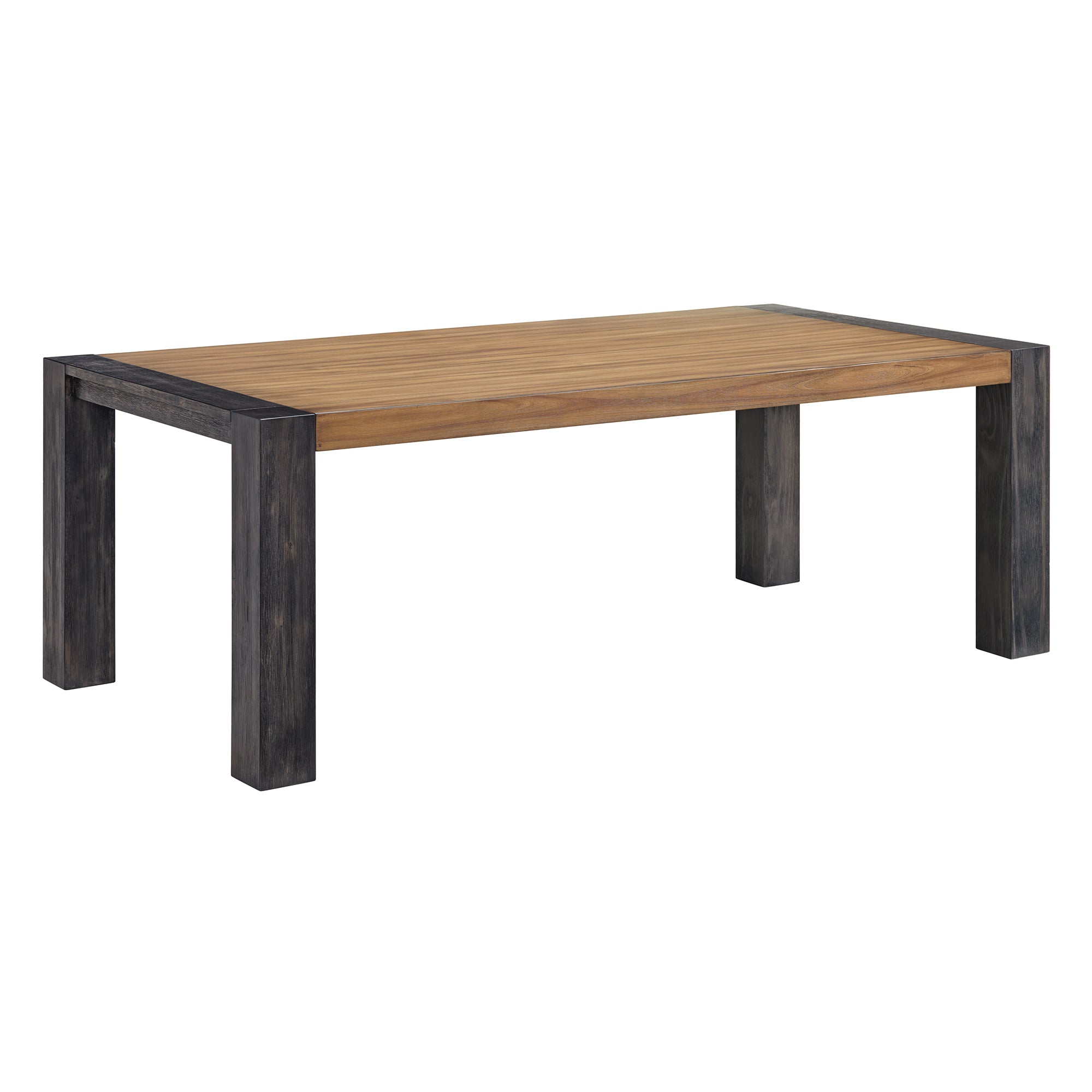 Breckenridge-Dining-Table-with-Oak-Top-in-Black