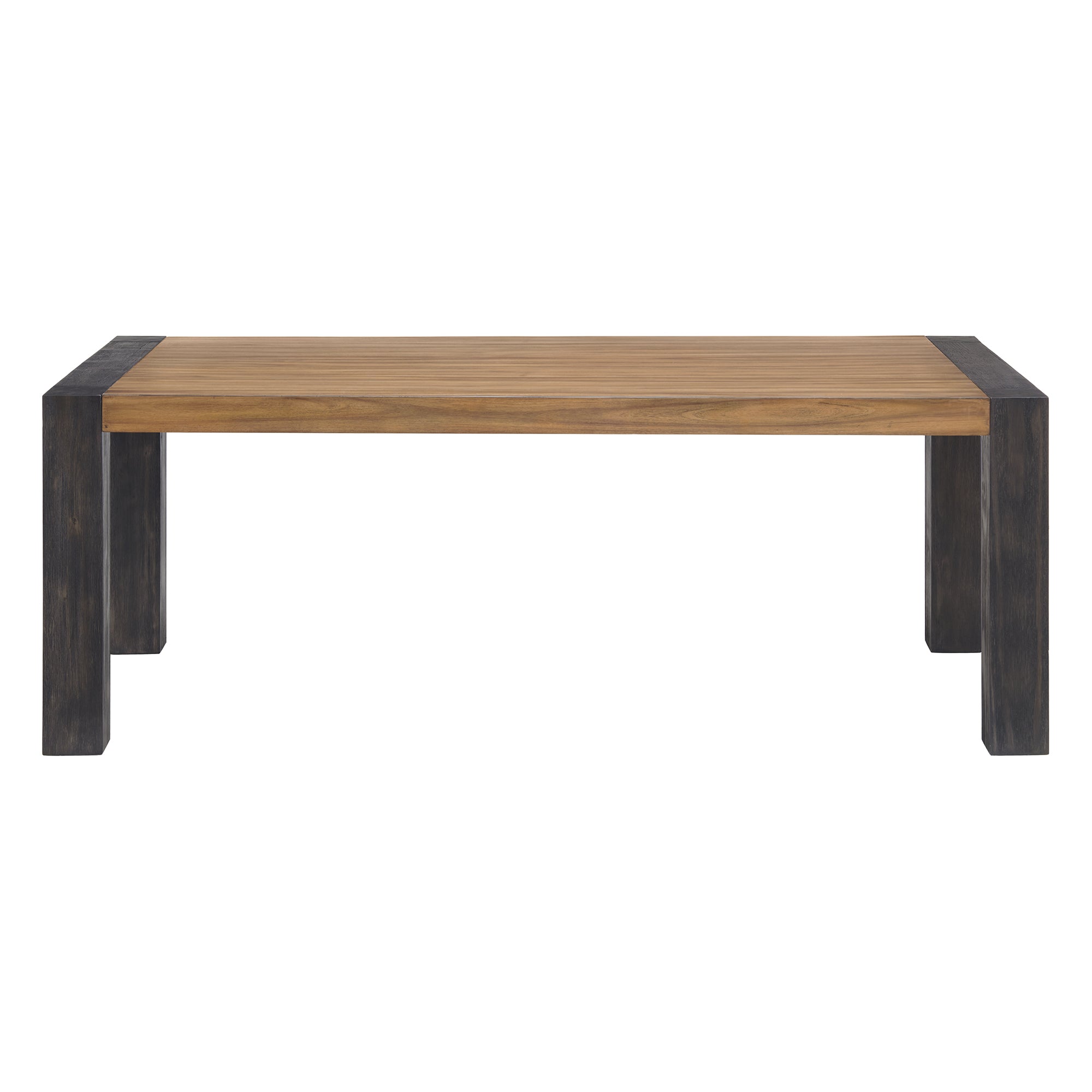 Breckenridge-Dining-Table-with-Oak-Top-in-Black