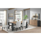 Breckenridge-Server-with-Oak-Top-and-Front-in-Black