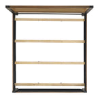 Breckenridge-King-56""-Bed-in-Oak-&-Black
