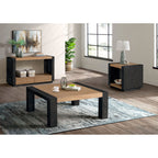 Breckenridge-End-Table-in-Light-Oak-&-Black