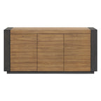 Breckenridge-Server-with-Oak-Top-and-Front-in-Black