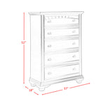 Brook-White-Queen-Panel-6PC-Bedroom-Set