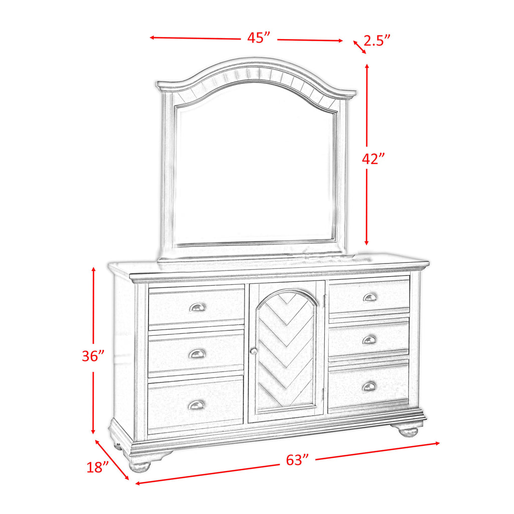 Brook-White-King-Panel-5PC-Bedroom-Set
