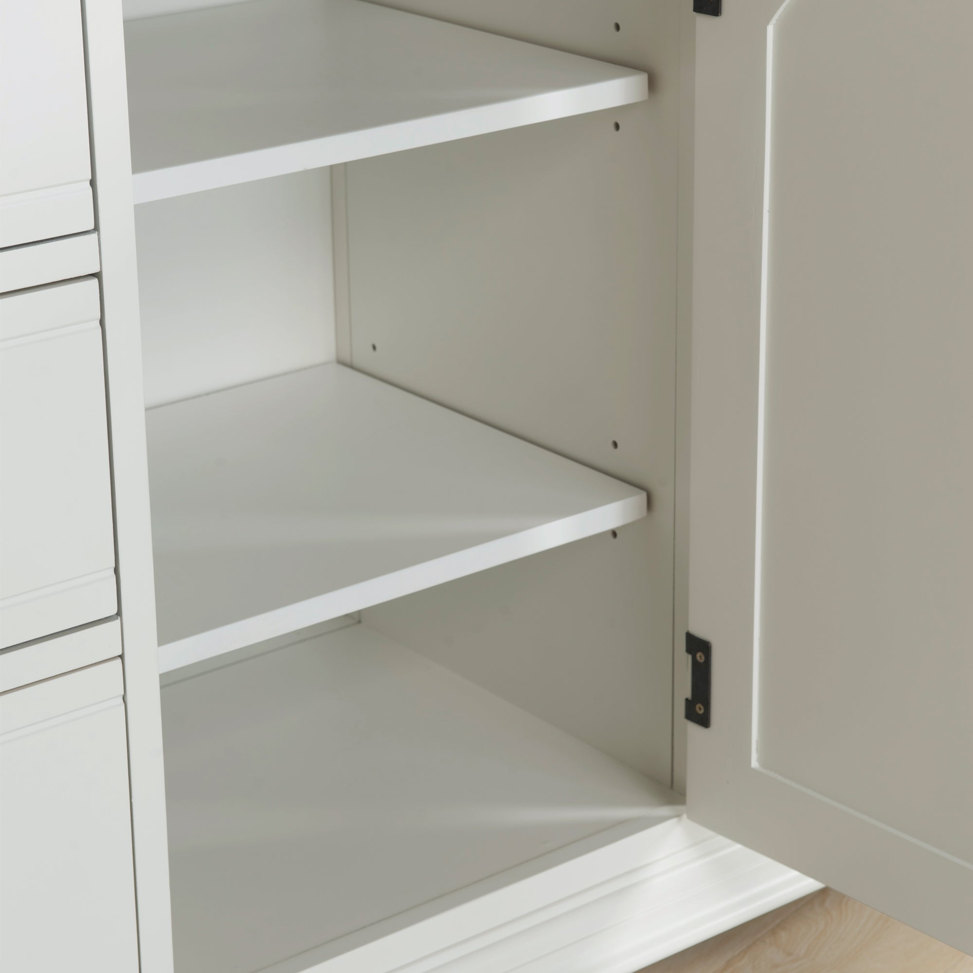 Brook-White-Dresser-&-Mirror-Set