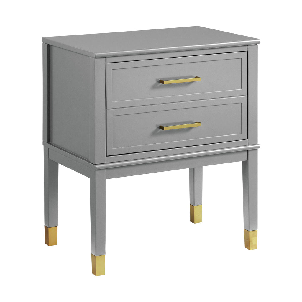Bruno-Night-Stand-w/Power-Port-in-grey