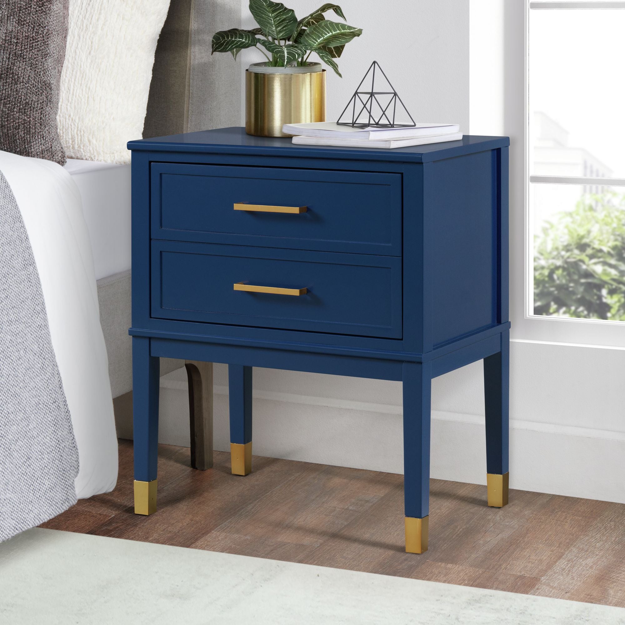 Bruno-Night-Stand-w/Power-Port-in-Navy
