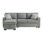 Caracas-Sectional-Sleeper-Chofa-with-Pull-Bed,-Drop-Table-&-USB-in-Palmer-Grey