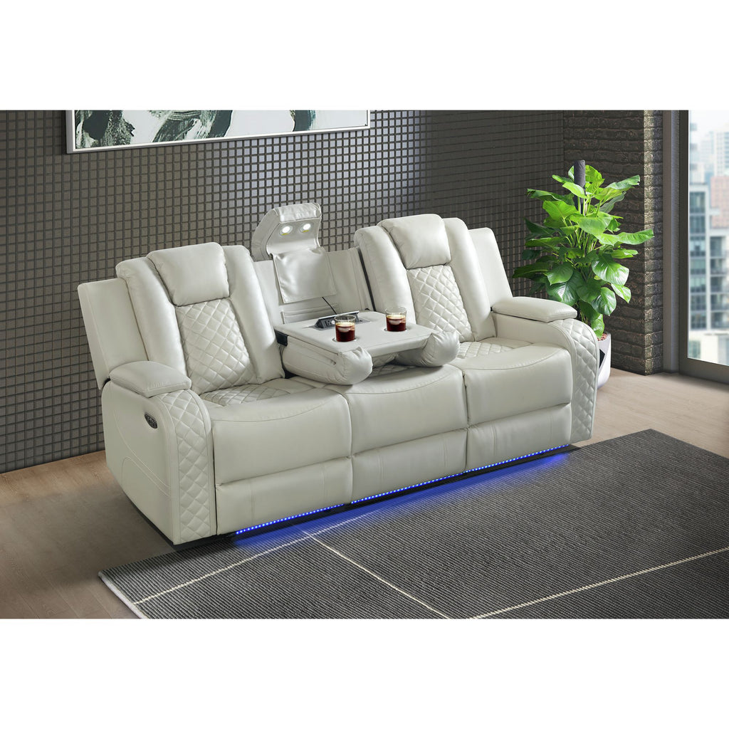 Carlo-Power-Motion-Sofa-with-Power-Headrest,-Dropdown-Table,-Power-strip,-led-and-reading-light-in-Pebble-Oyster